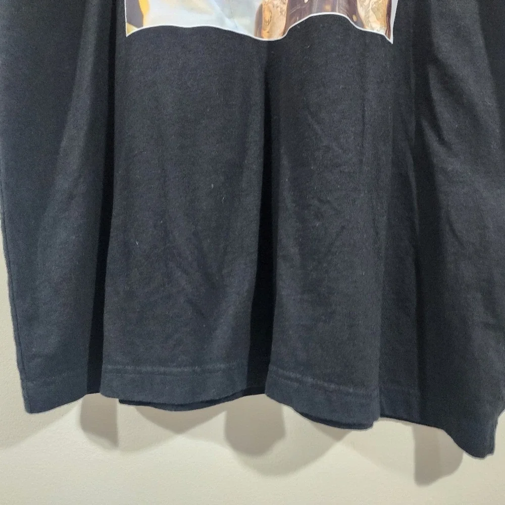 Post Malone Graphic T-Shirt Black Banana Republic Mens L Tall Hip Hop Rap Tee‎
